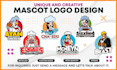 design custom mascot or character logo