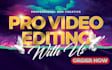 do professional 4k video editing within 24 hour