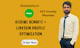 edit and rewrite resume plus revamp linkedin profile like a pro