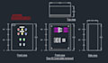 draw electrical lv panels using autocad in iee, iec standards
