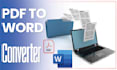 convert PDF file to word, word file to PDF