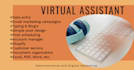 be your professional admin virtual and marketing assistant