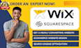 build a stunning wix squarespace website design wix squarespace website redesign
