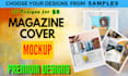 elevate your magazine cover with premium mockup designs