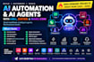 make ai voice automation n8n agent zapier receptionist open claw multi workflow