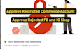 fix facebook commerce,meta business suit or business manager issues