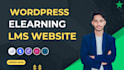 develop elearning wordpress website with learndash lms