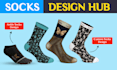 create unique socks design for you