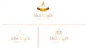 design wick candle logo and labels