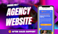 create digital marketing agency website or smma website