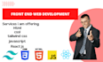 be your front end react js web developer