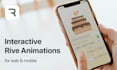 create an interactive rive animation based on your source illustration