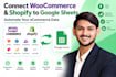 connect woocommerce and shopify to google sheets