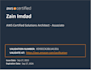 be your certified AWS cloud solutions architect