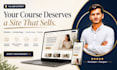 design kajabi website, kajabi landing page and kajabi online course