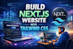 build next js website with tailwind css fast and responsive