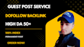 do guest post high da guest ,tech,business, guest post