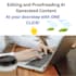 do chat gpt content editing and proofreading of articles