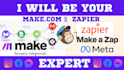 zapier facebook ads make com http google sheets airtable mailchimp webhook API