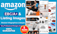 create amazon enhanced brand content, storefront, listing images