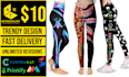 make surprising leggings design