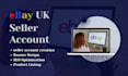 create ebay UK seller account professionally