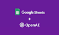 integrate chat gpt with your google sheets