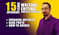 craft engaging articles and blog posts