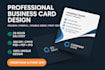 design business card, visiting card, visitenkarte