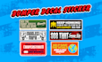 create bumper decal sticker for your gear