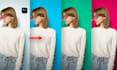 change background in a picture to make it look professional