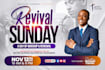 do exceptional church flyer, event flyer or postcard design