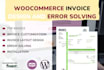 customize fix woocommerce PDF invoices and packing slips and email templates