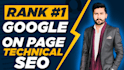 optimize your website onpage and technical SEO