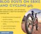 write engaging blog posts on ebikes and cycling