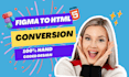 convert complex psd to responsive html template