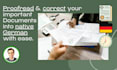 proofread your CV, application, cover letter, business plan, etc