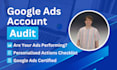 carry out a professional google ads audit