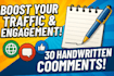 write 50 SEO blog relevant comments manually with backlinks