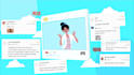 design 2d flat vector illustrations for your apps web