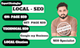 boost your local business with expert website SEO and gmb optimization