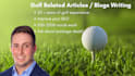 write golf blog posts with SEO keywords