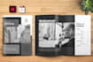 do clean, industrial, event, tech, academic, digital brochures in indesign