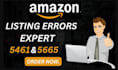 fix your amazon listing issue