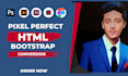 provide expert PSD to HTML, xd to HTML, figma to HTML, CSS, bootstrap services