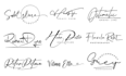 design luxury handwriting, scripted, signature, cursive, handwritten logo