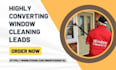 generate window cleaning leads interface cleaning gutter siding cleaning leads