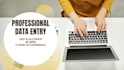 do data entry and copy paste job