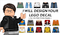 design your lego decal