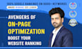 do on page and technical SEO for your website